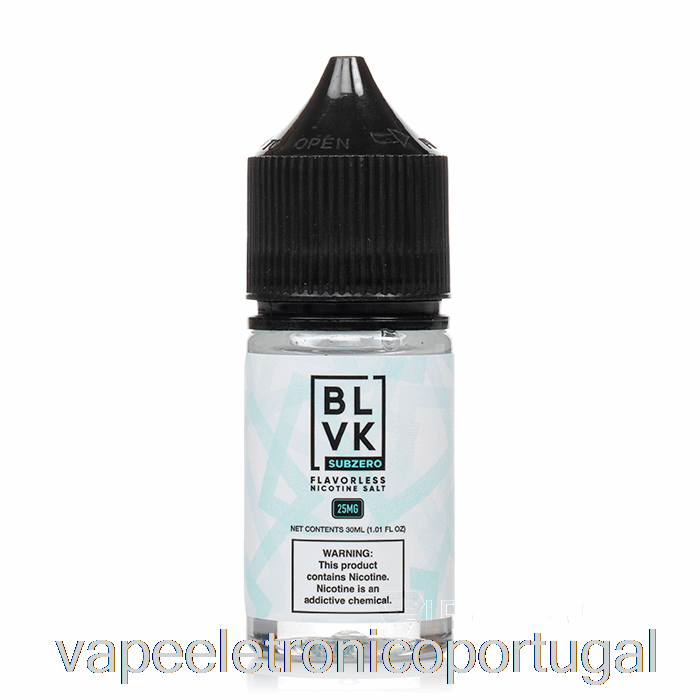 Vape Eletrônico Sub Zero - Sais Blvk - 30ml 35mg